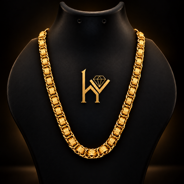 24KT THIN GOLD FORMING C-N CHAIN