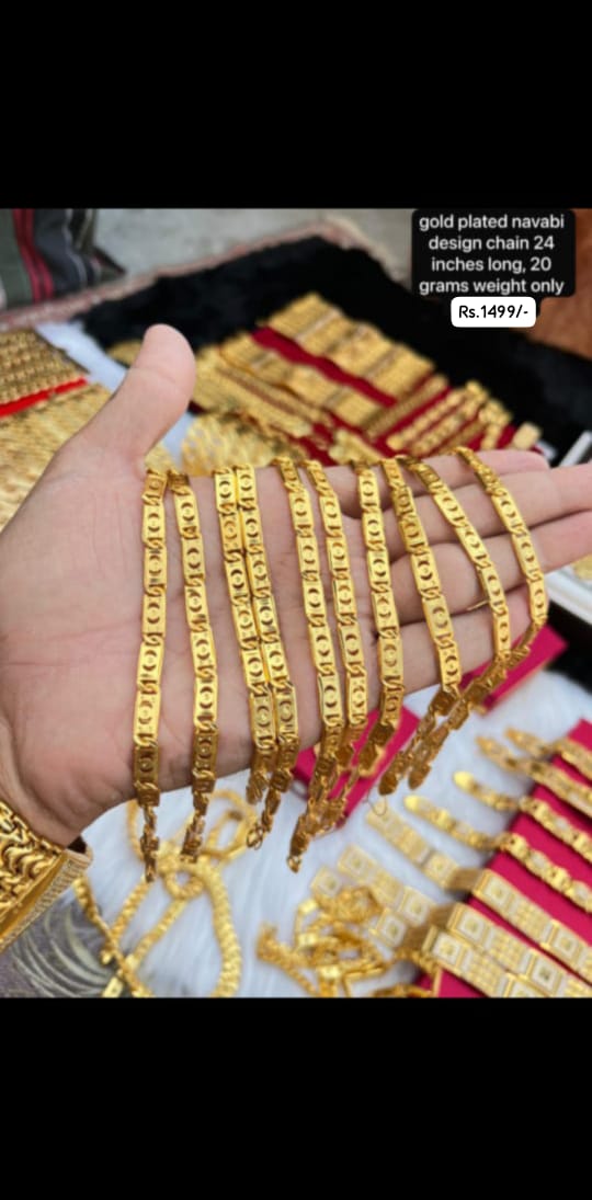 24K GOLD FORMING NAWABI CHAIN PREMIUM QTY