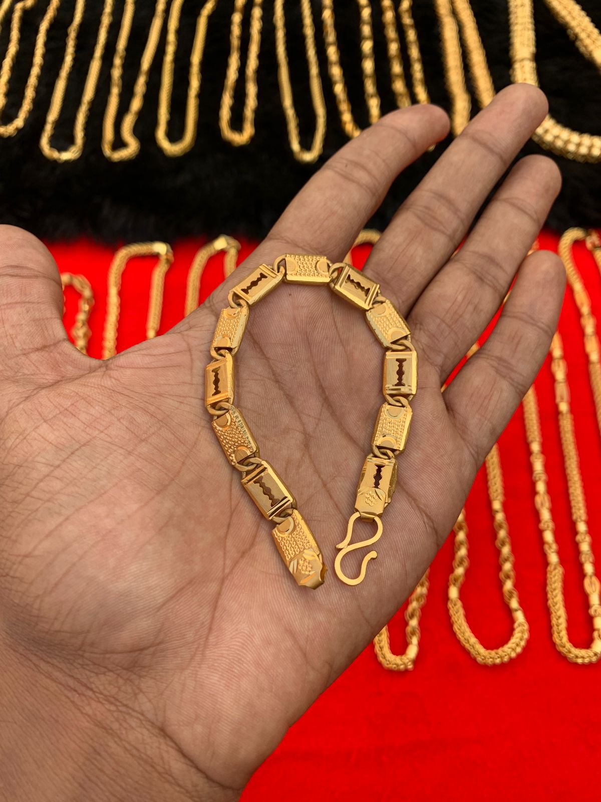 MEN'S GOLD FORMING BISCUIT BRASLAT