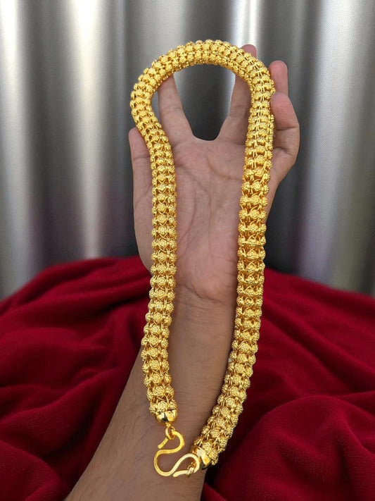 24k GOLD FORMING GAJRA CHAIN PREMIUM FINISH
