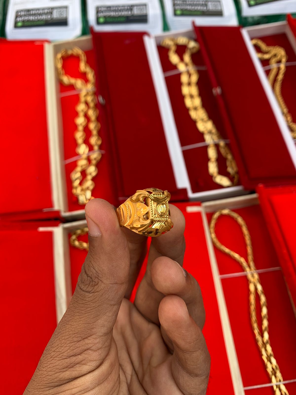 GOLD FORMING RADWADI RING