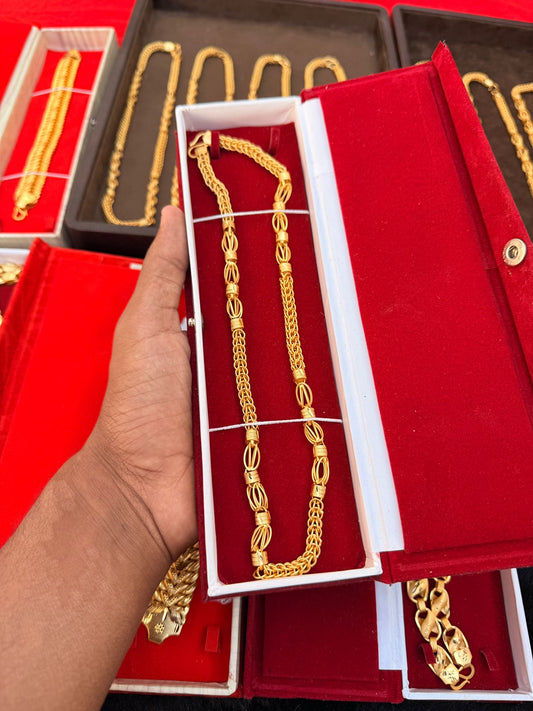 Premium Gold Forming Indo Chain