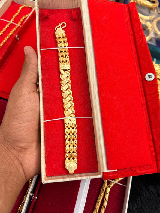 GOLD FORMING MIX POKKAL BRASLET