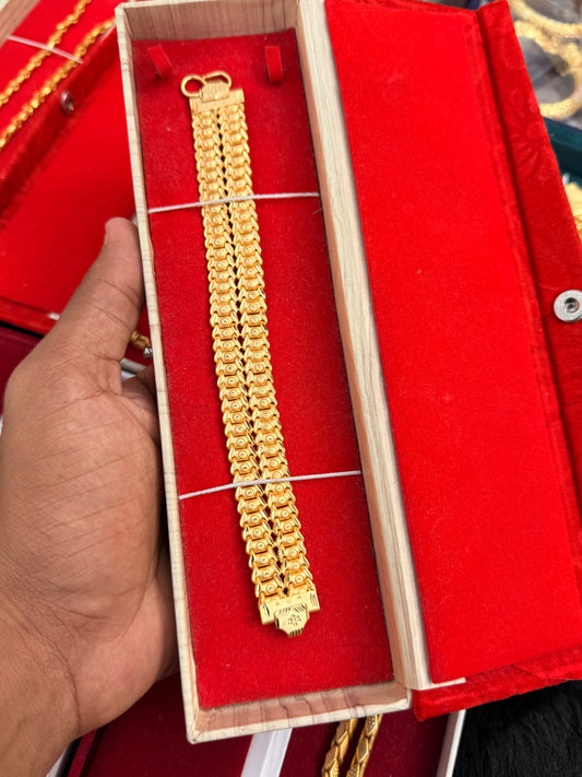 GOLD FORMING MIX SINGAPURI BRASLET