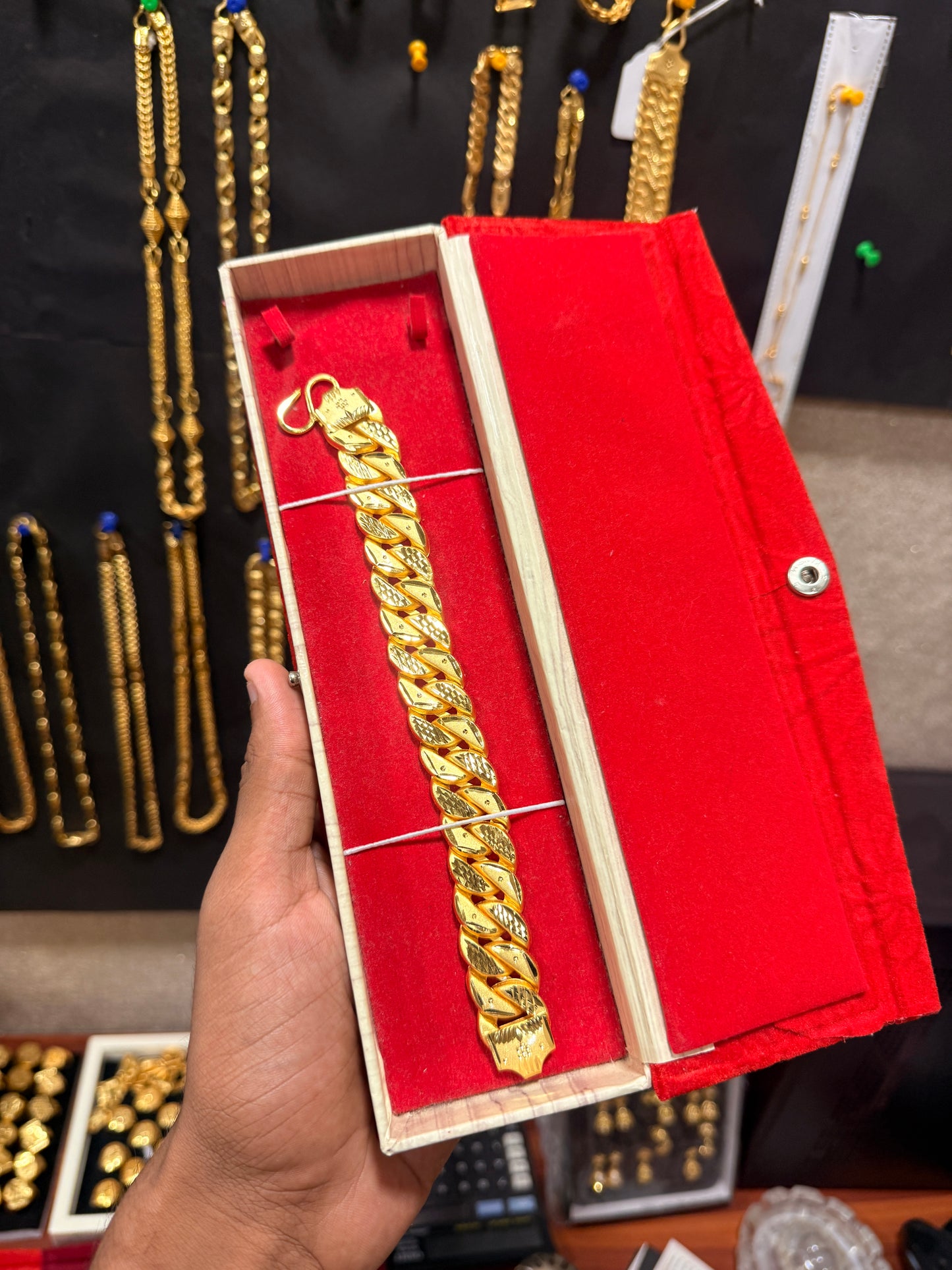 GOLD FORMING POKKAL SINGAPURI BRASLET