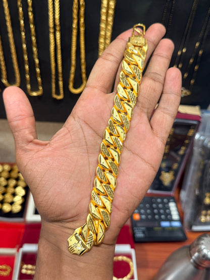 GOLD FORMING POKKAL SINGAPURI BRASLET