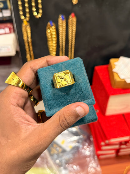 Gold Forming Jagure Ring