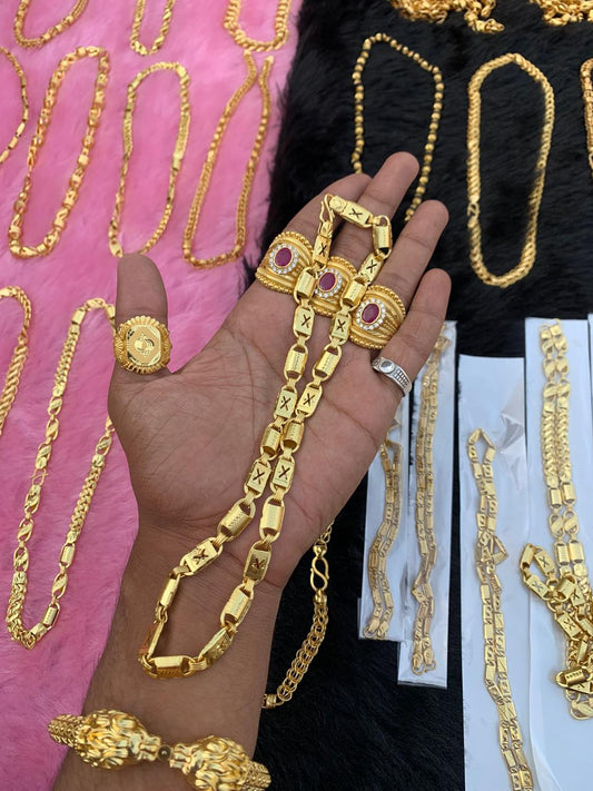24K GOLD FORMING PREMIUM NAWABI CHAIN
