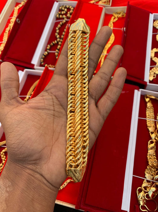 MEN'S GOLD FORMING SINGAPURI HEAVY BRASLAT