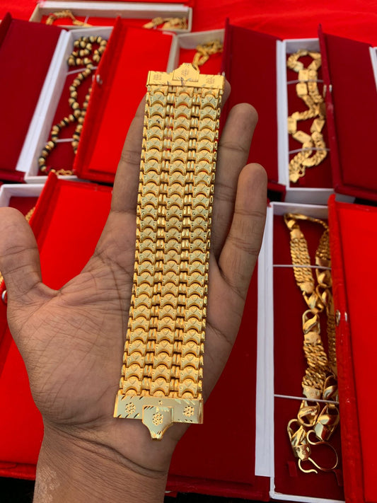 MEN'S GOLD FORMING KOILE HEAVY BRASLAT