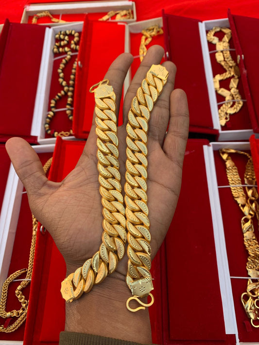 MEN'S GOLD FORMING POKKAL BRASLET