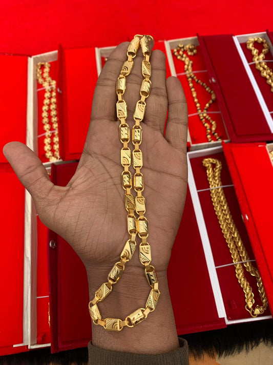 MEN'S GOLD FORMING WIFI SLIM CHAIN