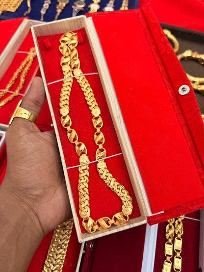 Premium Gold Forming Pokkal Singapuri Chain