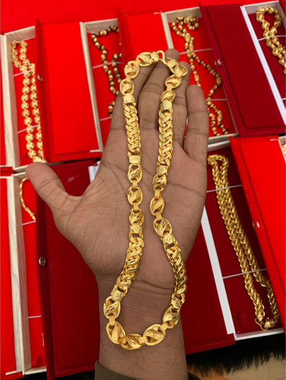 Premium Gold Forming Pokkal Singapuri Chain