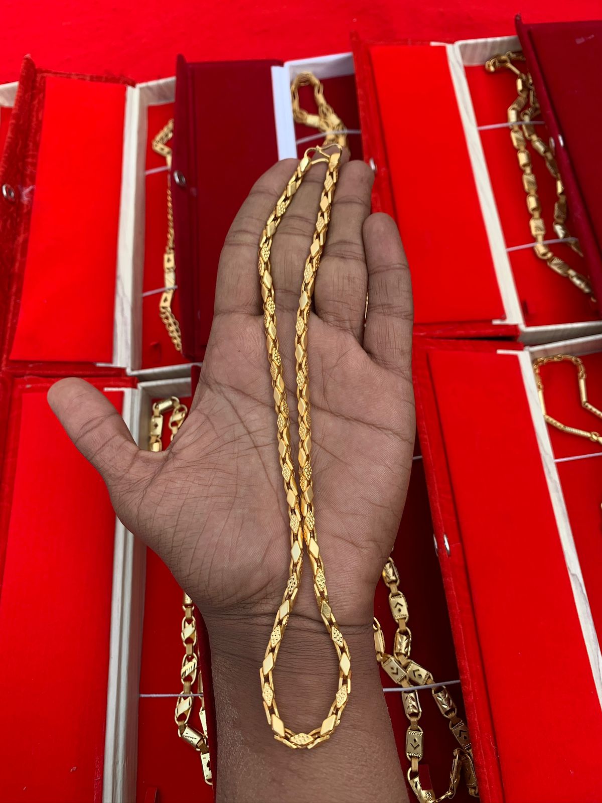 Premium Gold Forming KajuKatali Chain