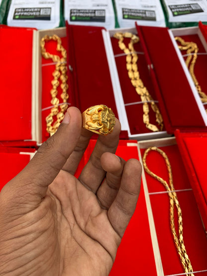GOLD FORMING RADWADI RING