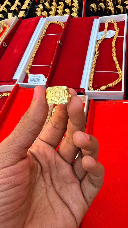 GOLD FORMING PLAIN RING