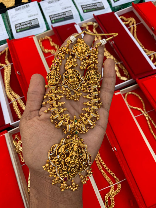 DIVINE TEMPLE NECKLAKE SET
