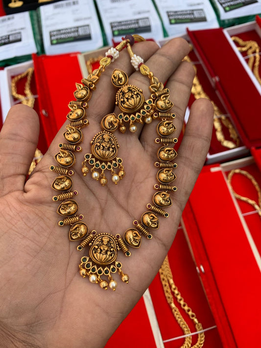 DIVINE TEMPLE NECKLACE SET