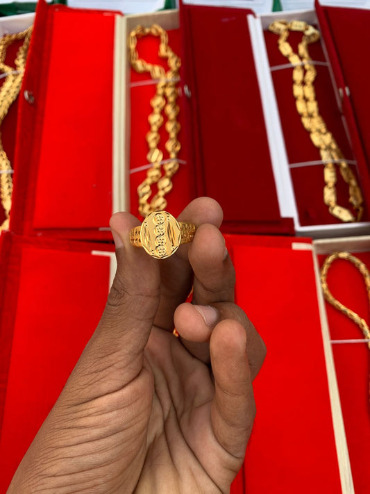 GOLD FORMING PLAIN RING