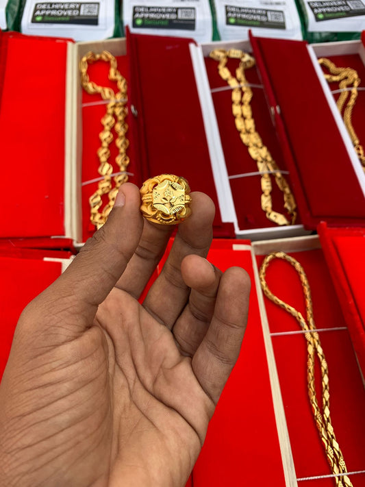 GOLD FORMING RAJWADI RING