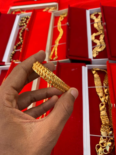GOLD FORMING SINGAPURI S BRASLET