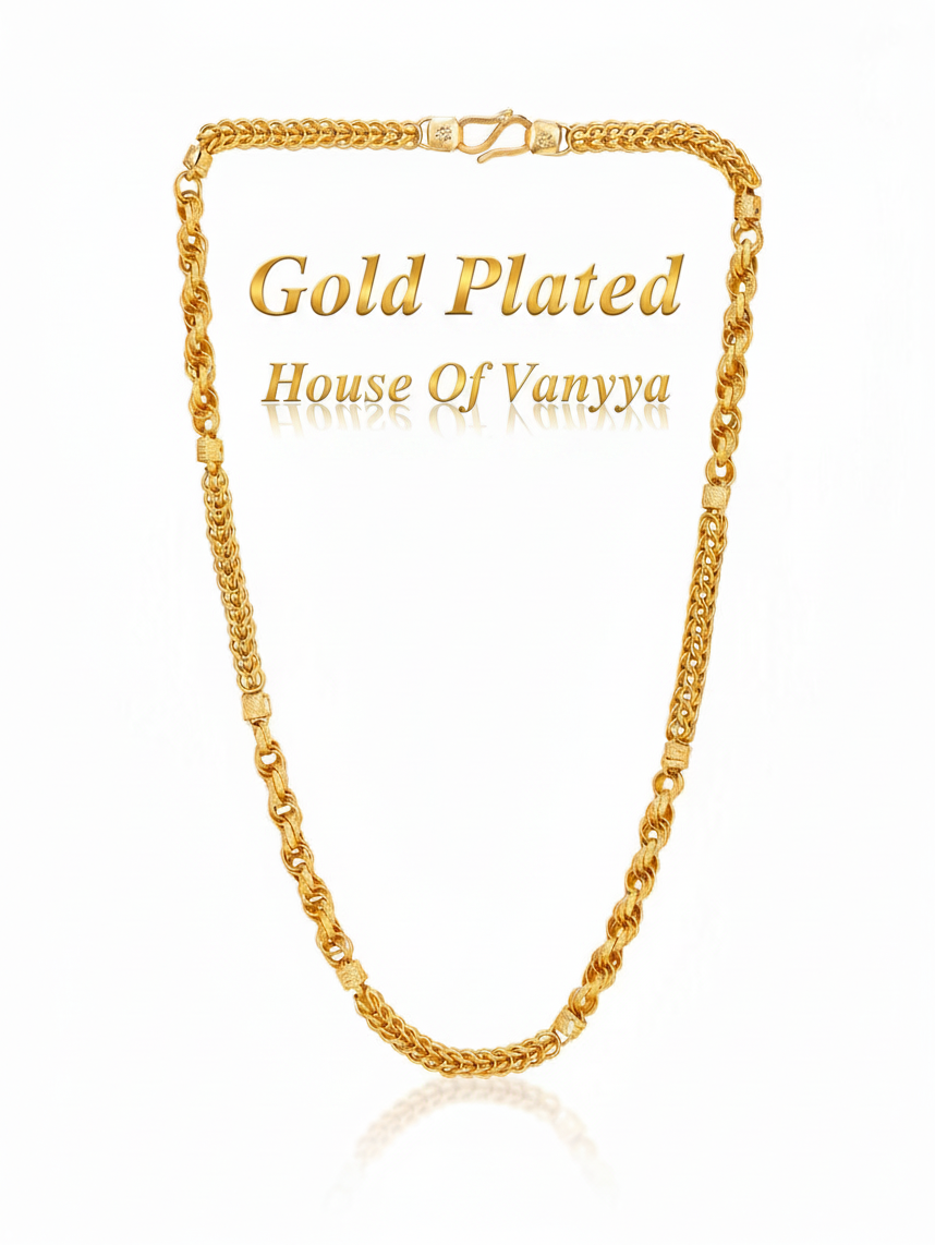 Premium Gold Forming ZigZag Chain