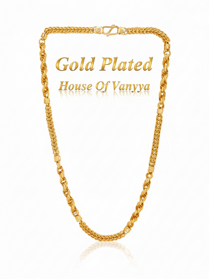 Premium Gold Forming ZigZag Chain